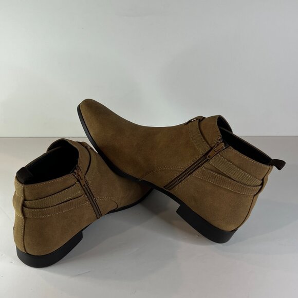 Topman Faux Suede Leather Boots - Picture 5 of 8